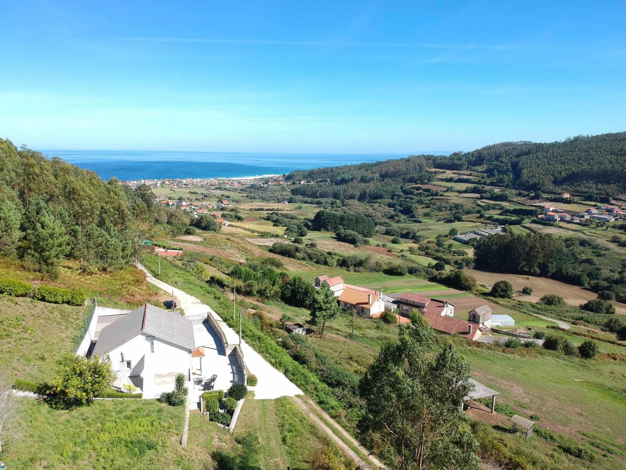 Villa Ag Casa Anema 10 Huespedes A 2Km De La Playa Razo A Coruña Exterior foto
